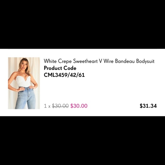 Bandeu body suit - Picture 1 of 10